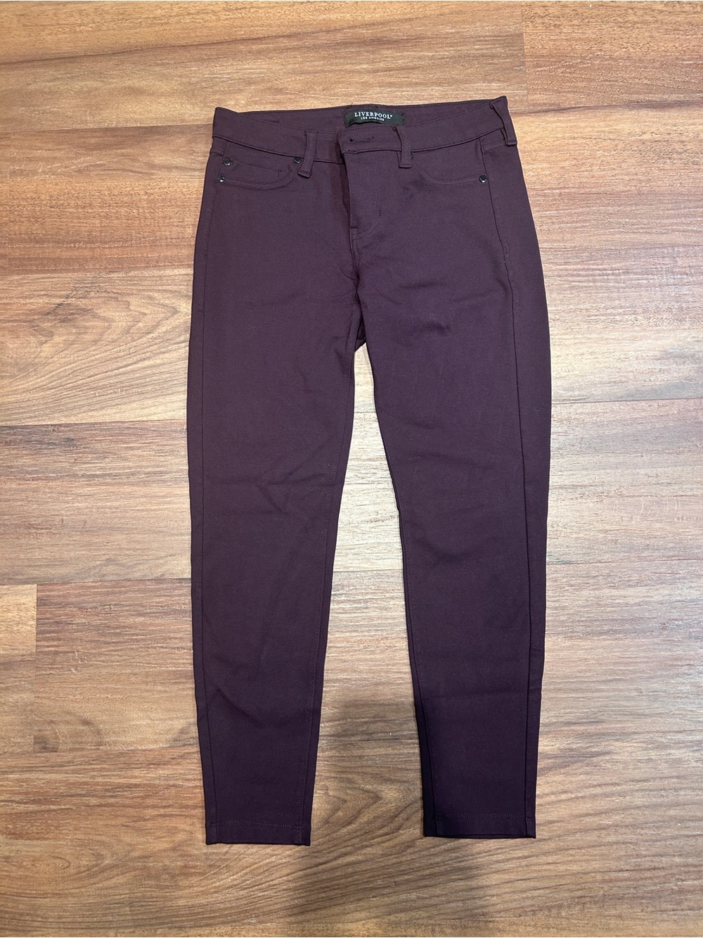Liverpool Women's Deep Plum Skinny Jeans